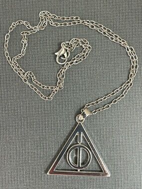 Harry Potter and the Deathly Hallows Inspired Pendant Necklace